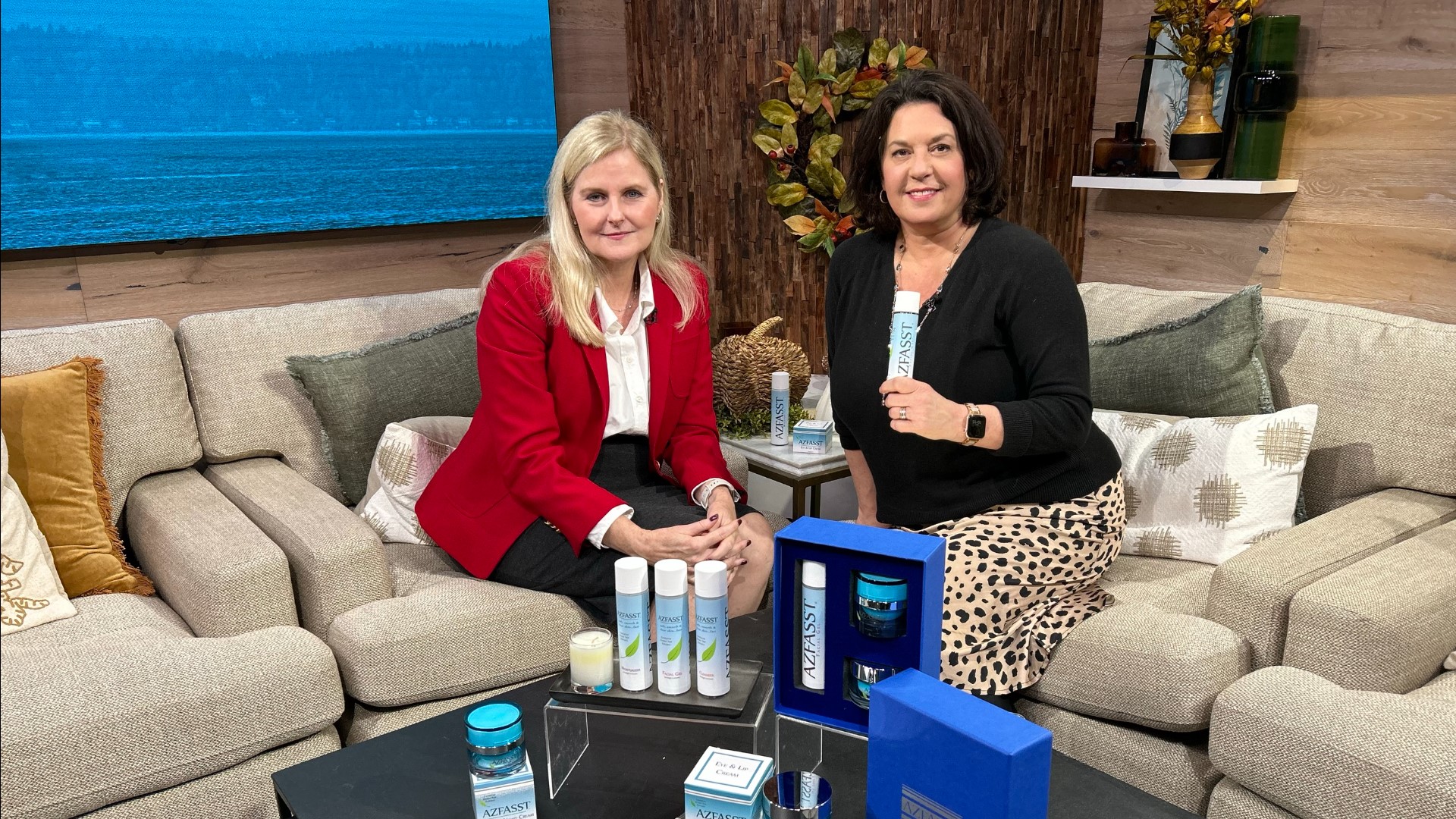 Dr. Anne Riordan is a board-certified dermatologist who created her own line of skincare products using green tea botanicals to target aging. Sponsored by Azfasst.