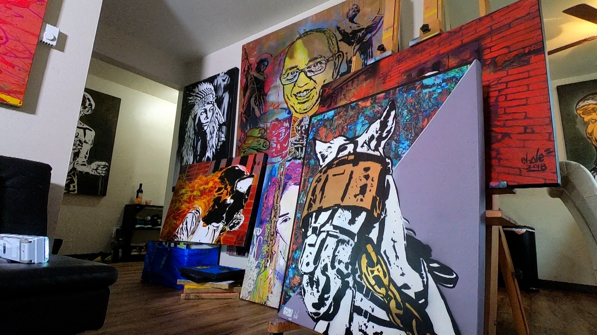 Alex Siniscalchi is focused on creating street art with passion and purpose. #k5evening