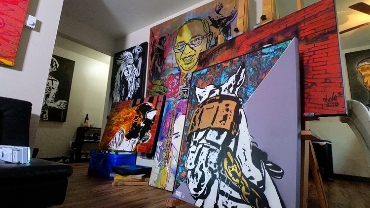 Venezuelan street artist making his childhood dreams come true in Seattle