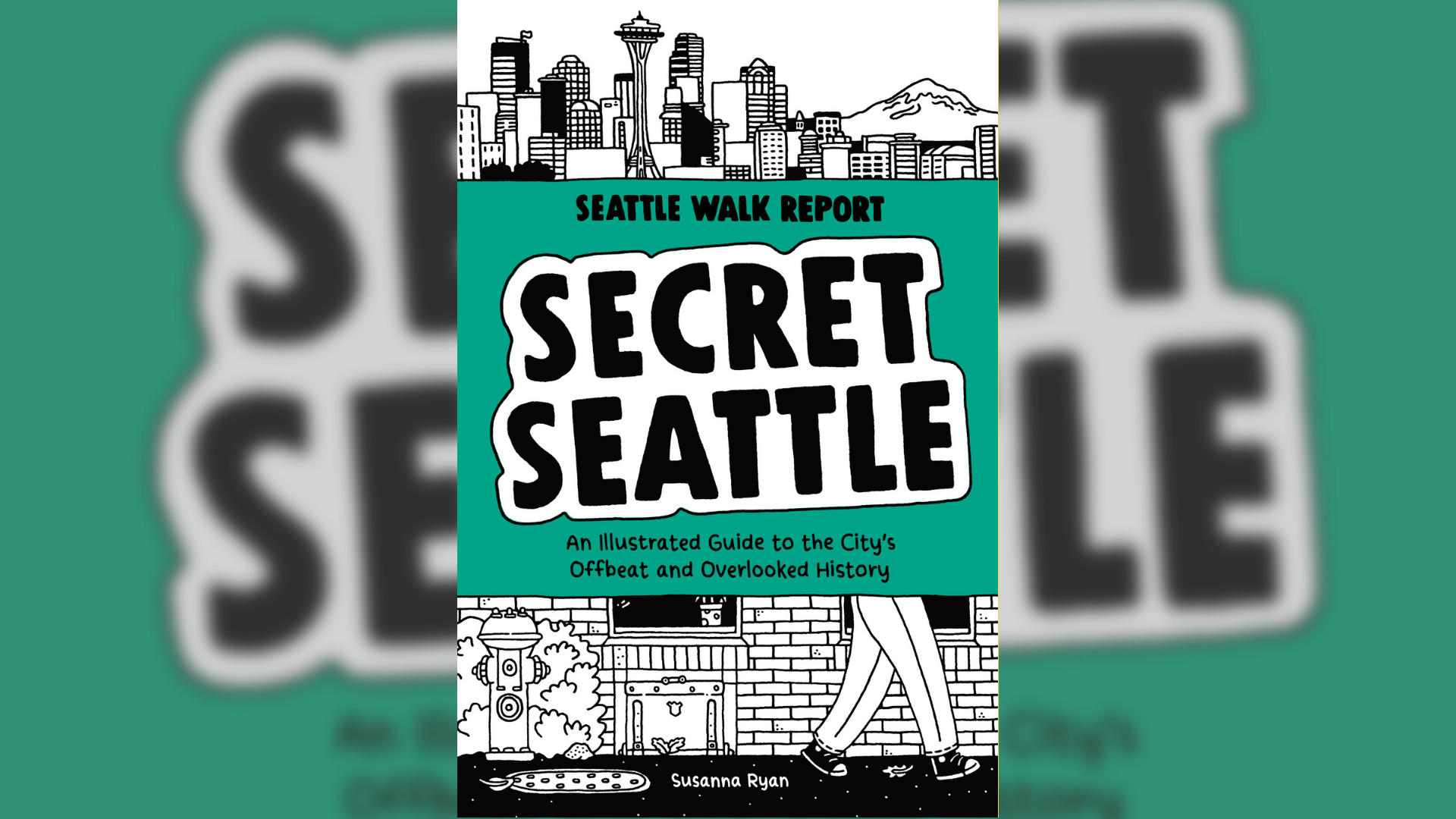 "Secret Seattle" is Ryan's second book following "Seattle Walk Report." #newdaynw