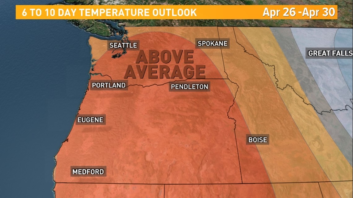 Warmest weather in six months possible next week in Seattle