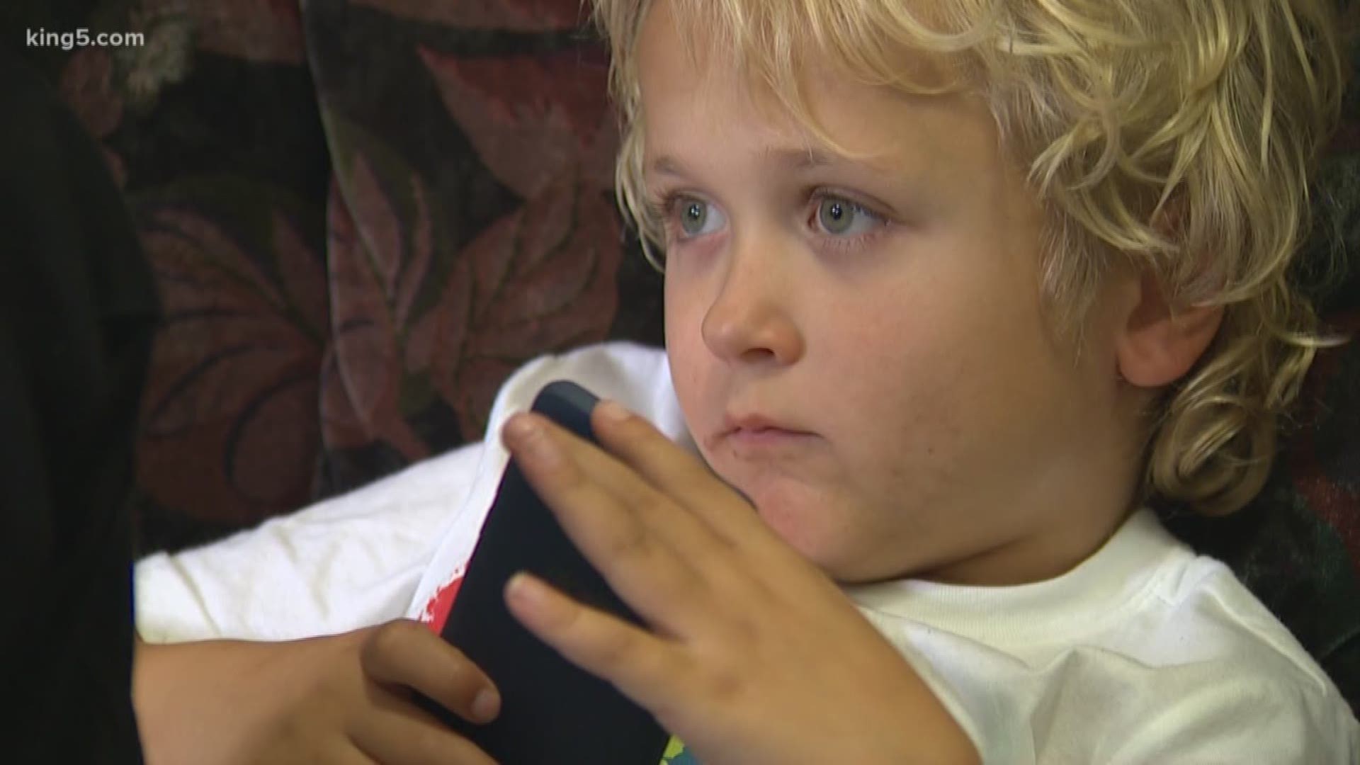 An occupational therapist is accusing Sumas Elementary School staff of unlawfully restraining a 7-year-old deaf boy with autism. KING 5's Susannah Frame reports.