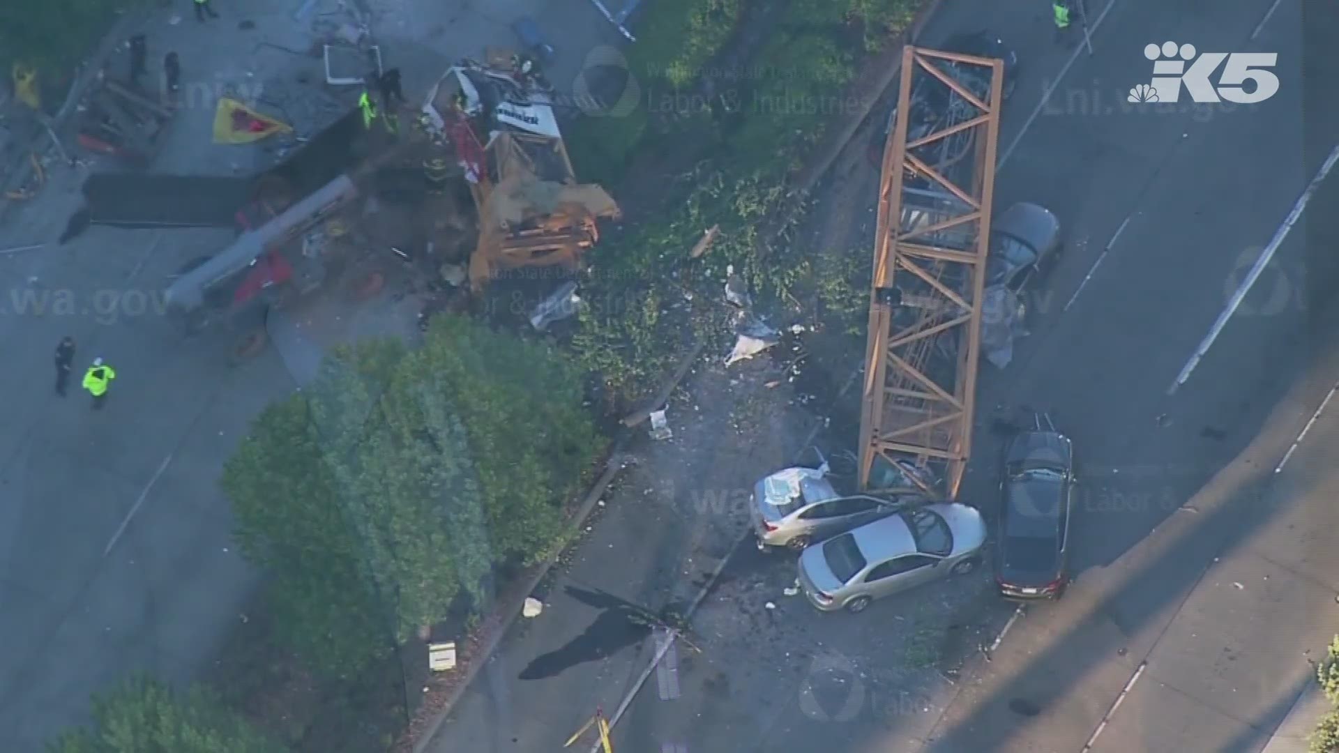 Washington L & I director Joel Sacks discusses the investigation into April's Seattle crane collapse