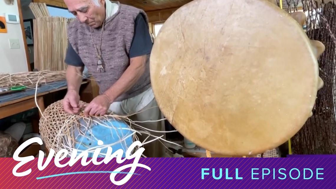 The Bar at Chihuly Garden, Ed Carriere Suquamish Basket Maker and Sam Waterston interview