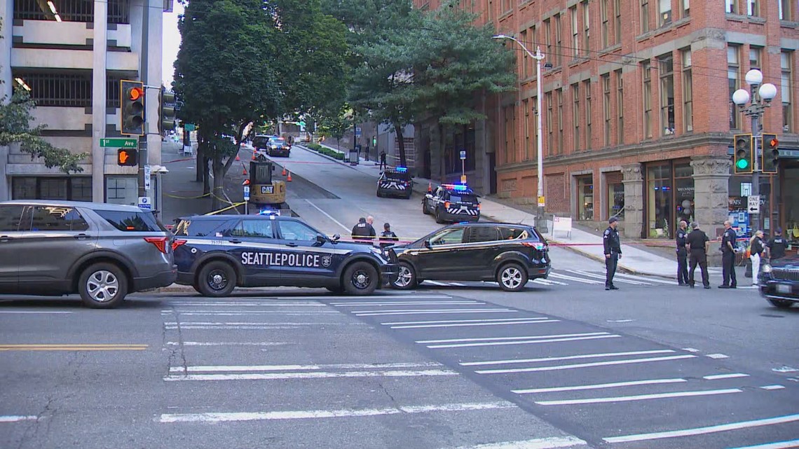 Police Shoot Stabbing Suspect In Downtown Seattle | King5.com