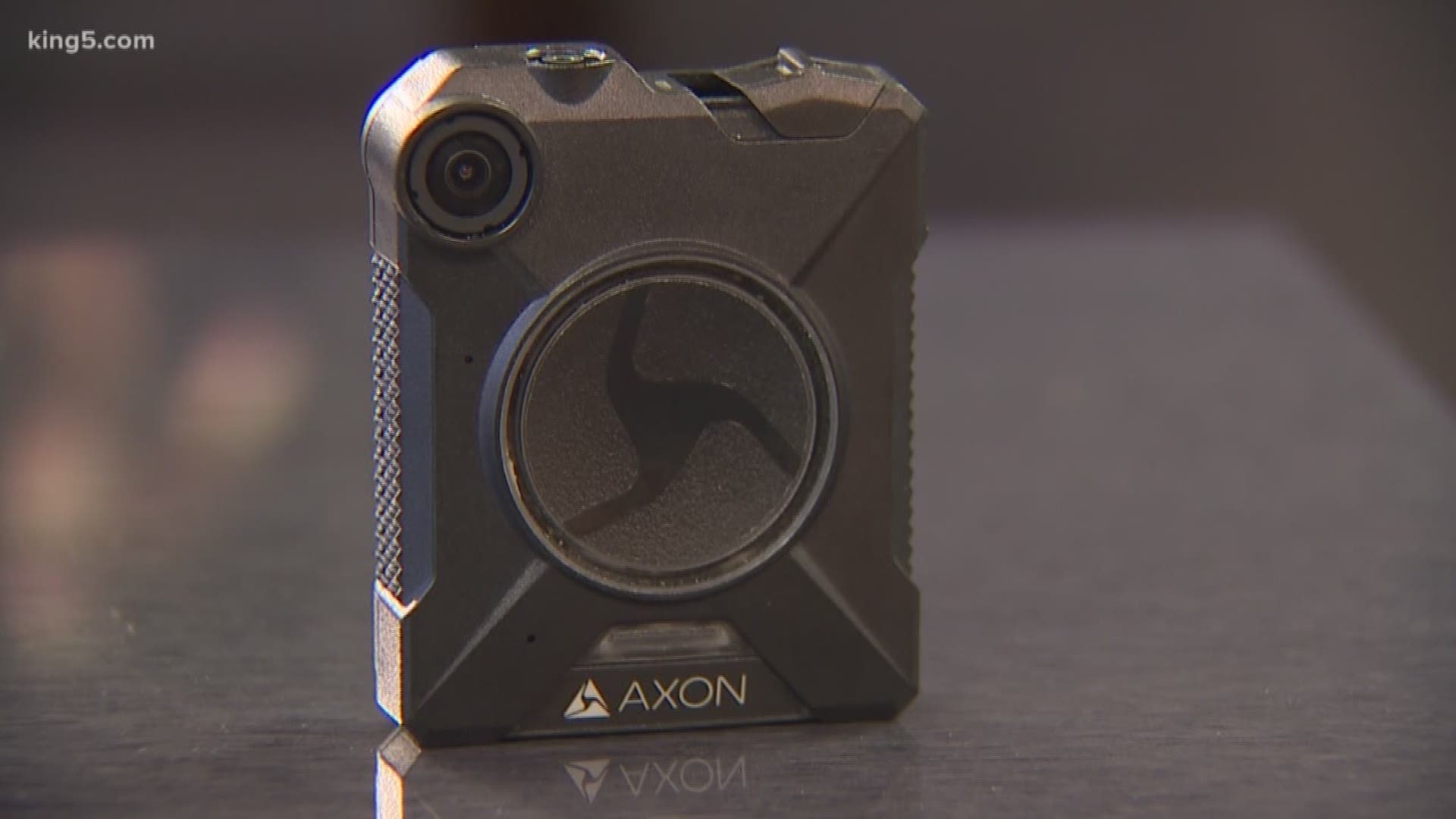 Over 100 Kent officers will be wearing the new body cameras, funded by revenue from red light traffic cameras.
