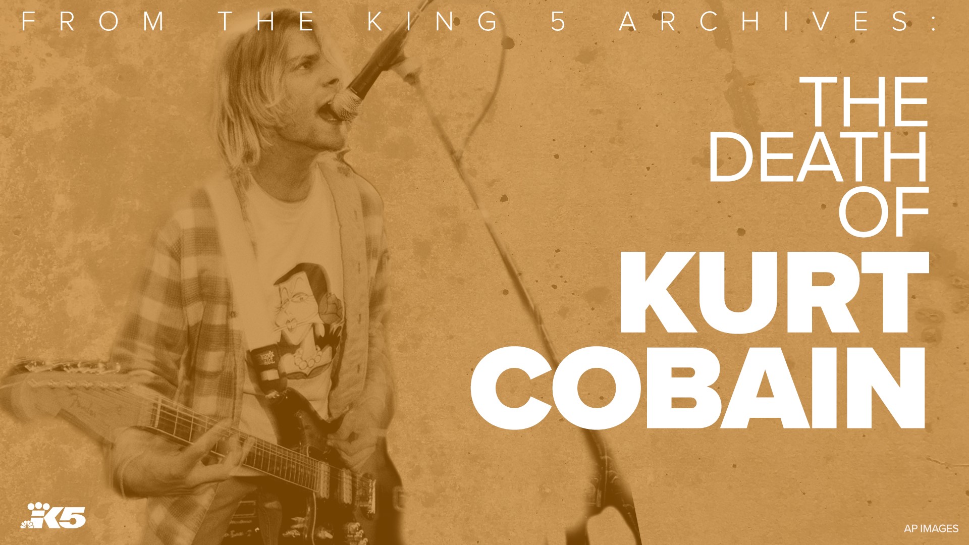 A look back at KING 5's coverage when it was discovered that Kurt Cobain had died