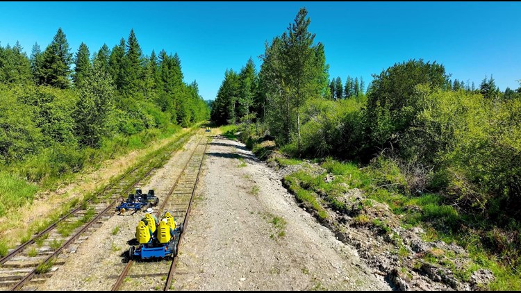 RailCycle Mt Rainier brings pedal power to the mountains | king5.com