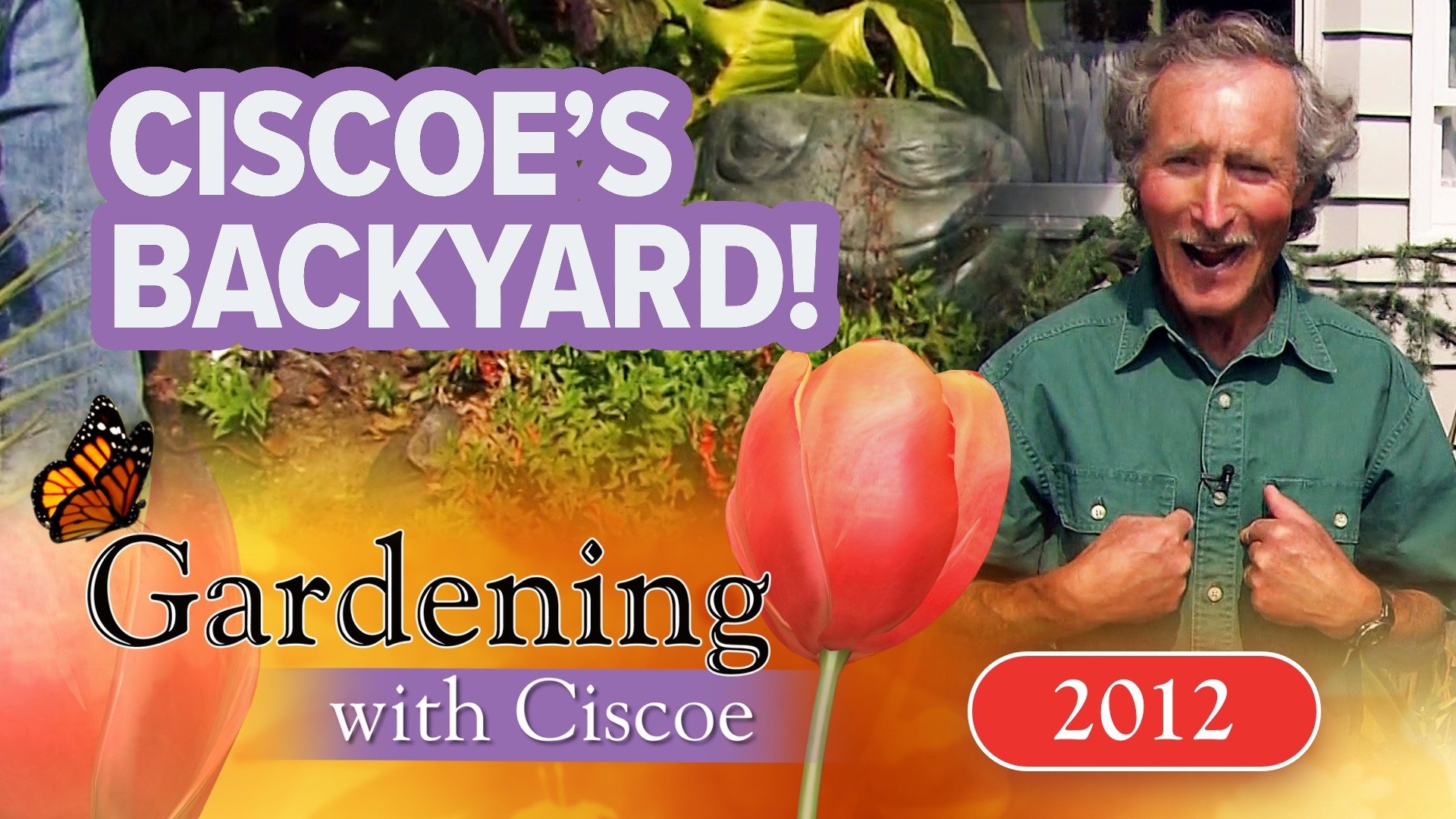 First aired 2012. Ciscoe & Meeghan host from Ciscoe's own backyard garden in Seattle and deadhead some flowers for summer. Chef prepares a Thai green curry.