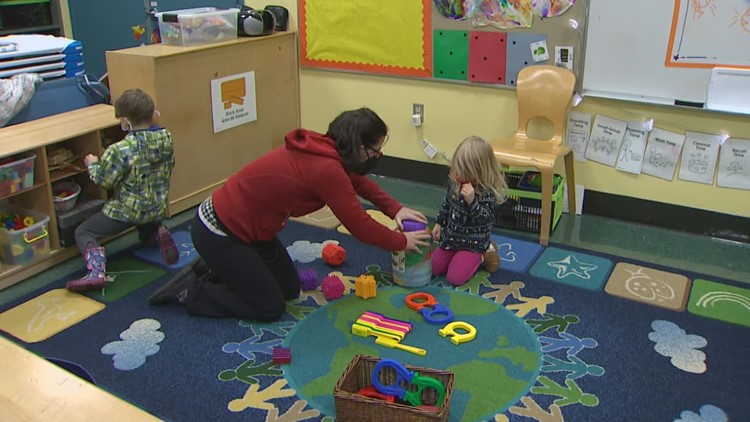 Child care workers in King County are eligible for one-time bonus