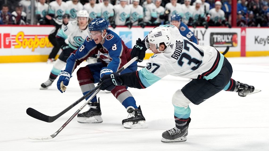 Gourde's OT goal lifts Kraken to 3-2 win over Avalanche - Vimarsana News