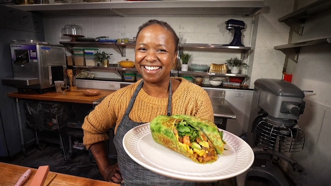 Start your morning in the Southwest with this filling breakfast Burrito - Makini's Kitchen