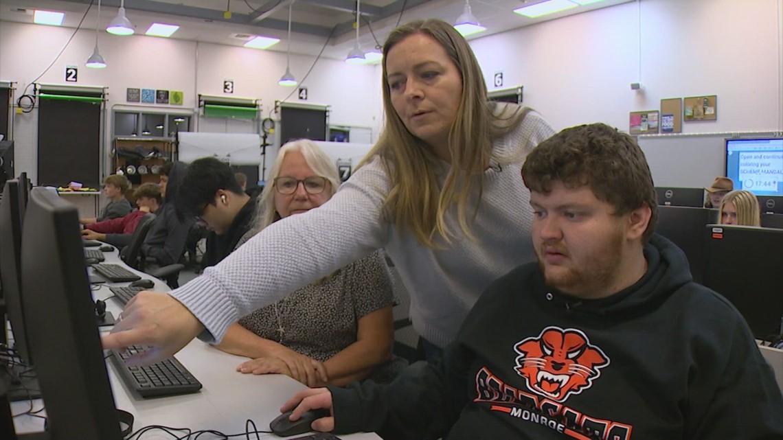 Monroe High School a model for teaching special needs students - Vimarsana News