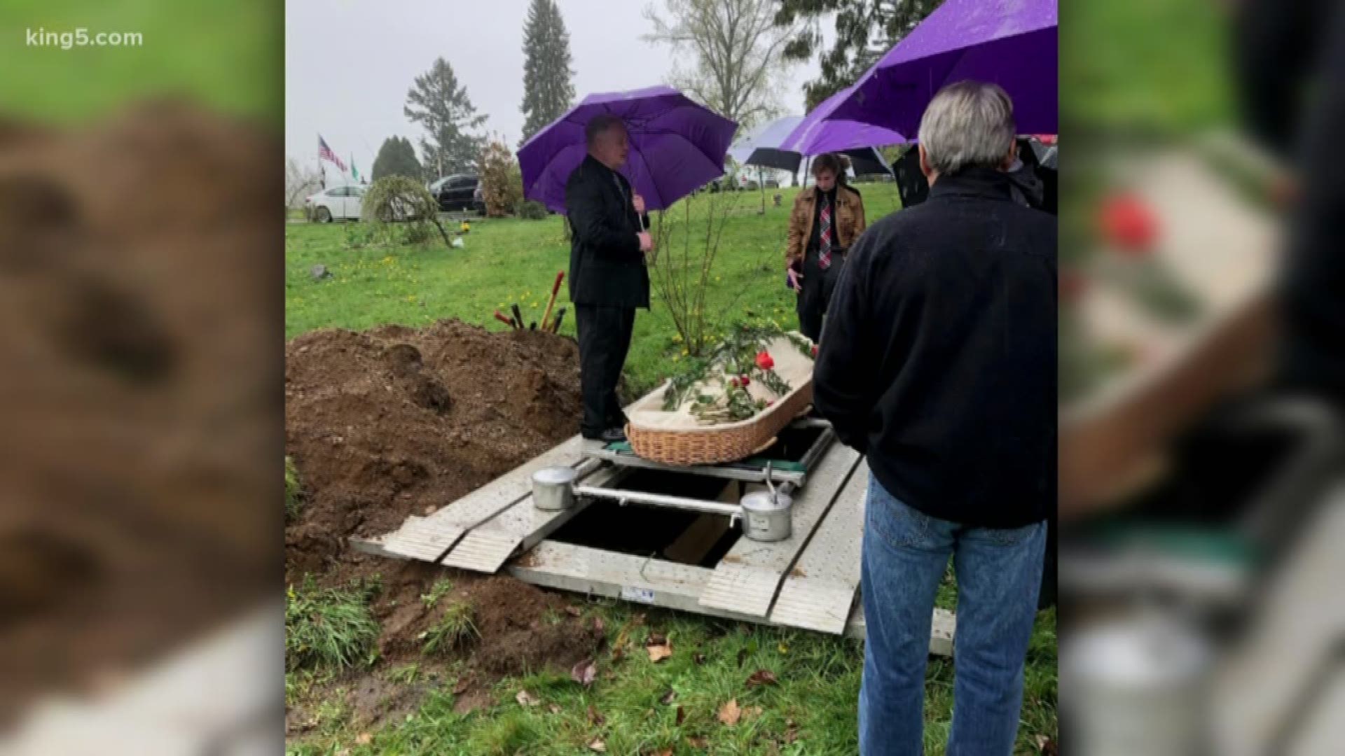 Starting in 2020, family members will have the option to turn a deceased relative into a nutrient rich soil.  As Sebastian Robertson shows us, the process of an organic burial is already bringing comfort to some families.