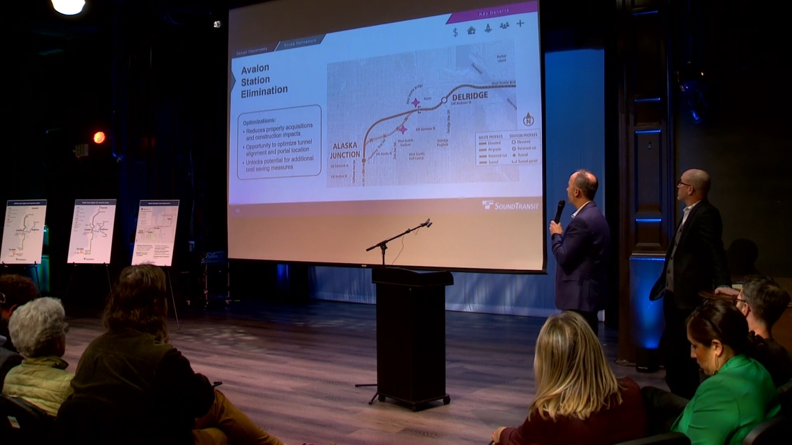 Officials weigh major change to long-planned West Seattle light rail