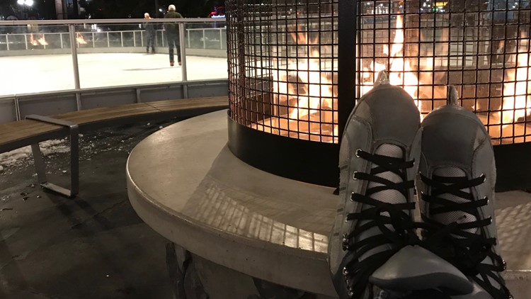 Spokane's ice ribbon is the only one on the west coast