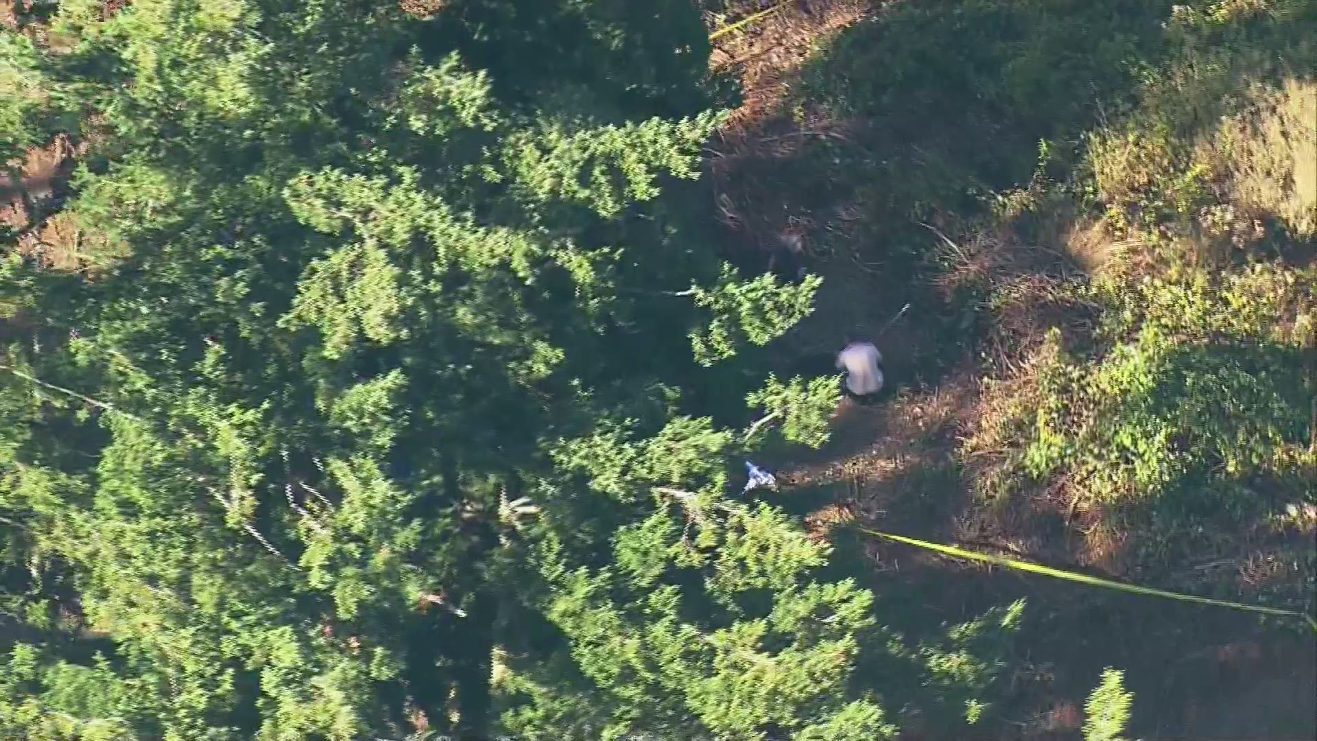 Construction workers discovered human remains at a vacant site near Lake Tapps.