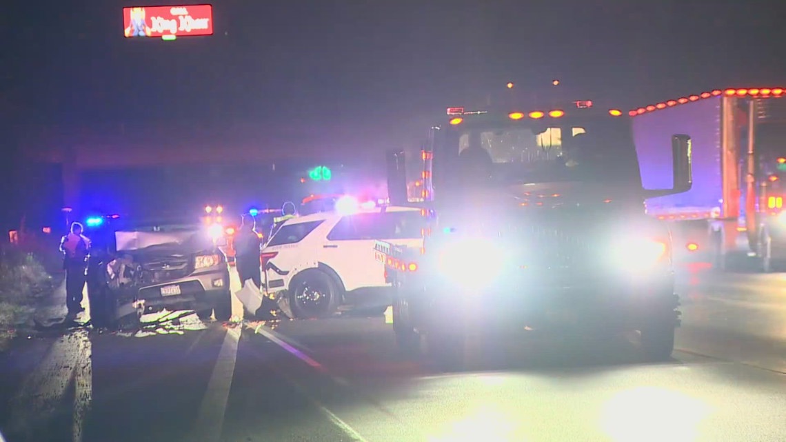 Suspected DUI driver injures Washington State Patrol trooper, 1 other person in I-5 crash