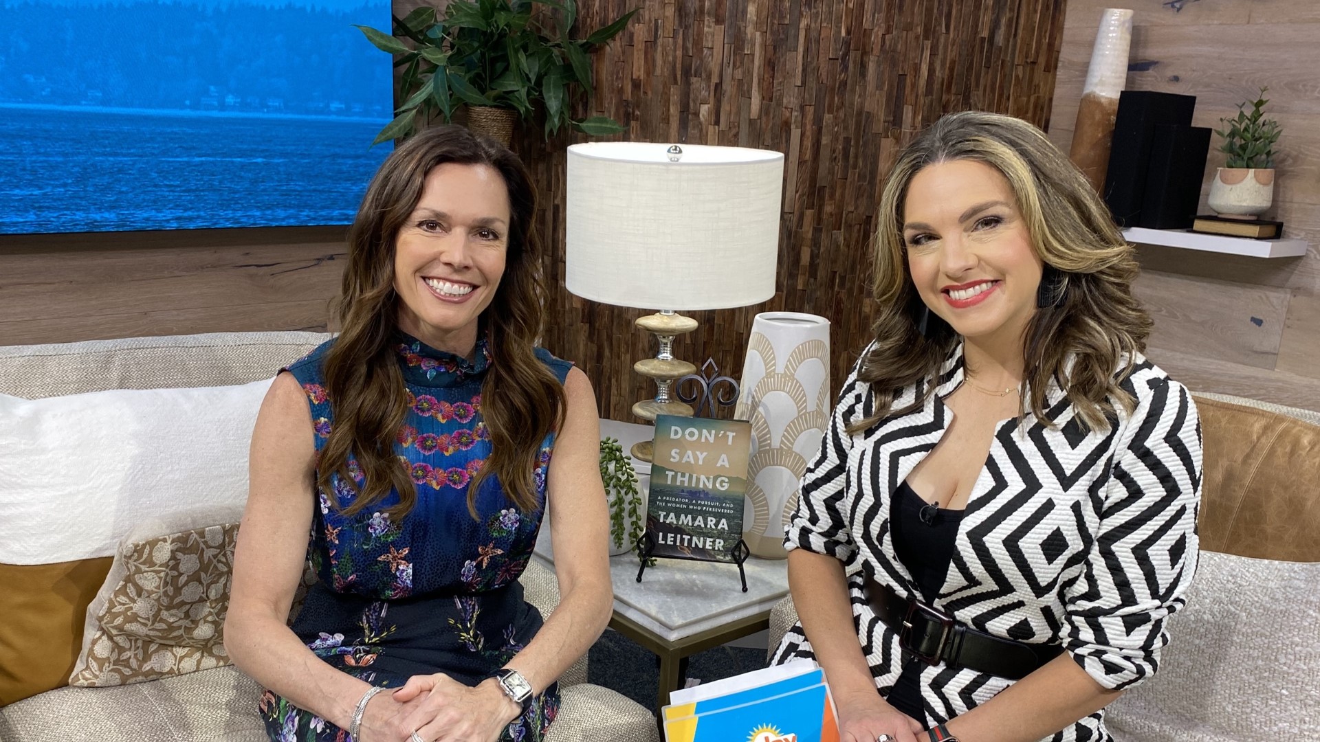 Tamara Leitner, author of "Don’t Say A Thing," will be at Paper Boat Booksellers Monday night with KING 5 journalist Kim Holcomb.