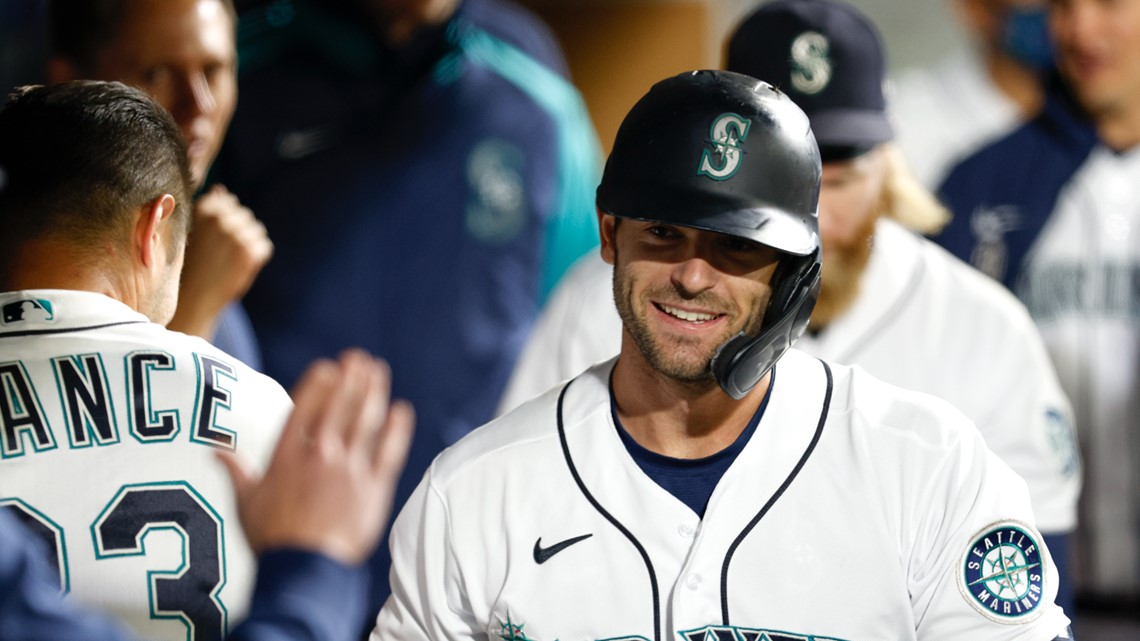 Mitch Haniger Game Used Jersey - 8/26/2022 vs. CLE (2-4, 2B, game-winning  walk-off single), 9/30/2022 vs. OAK (Postseason Clinch)