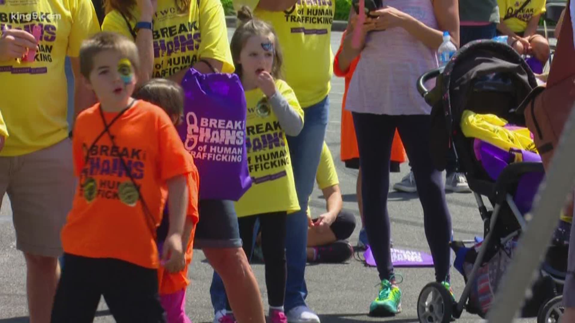 On a sunny Saturday in Federal Way more than 1,000 people took steps to shine light on an issue often kept in the dark.