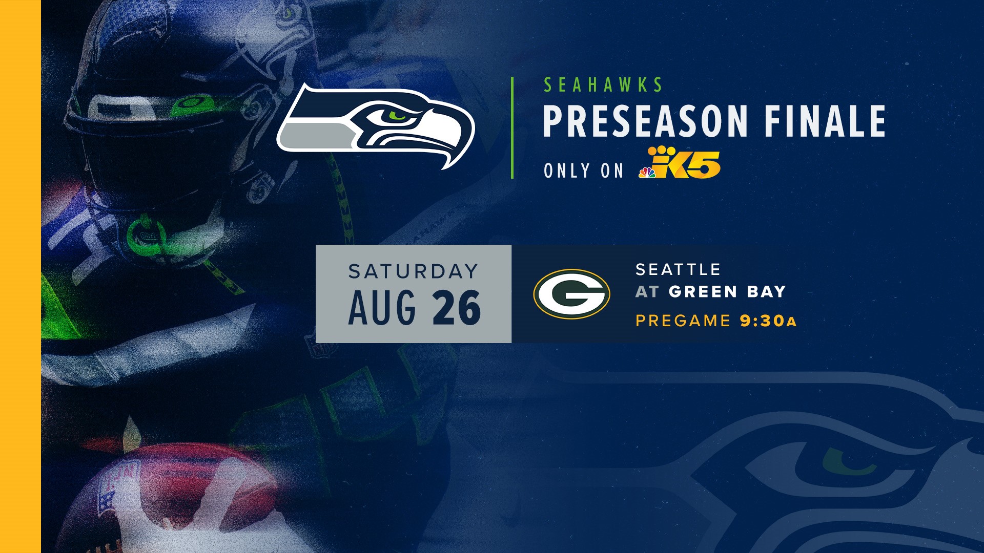 SeahawksPackers How to watch preseason NFL game on TV