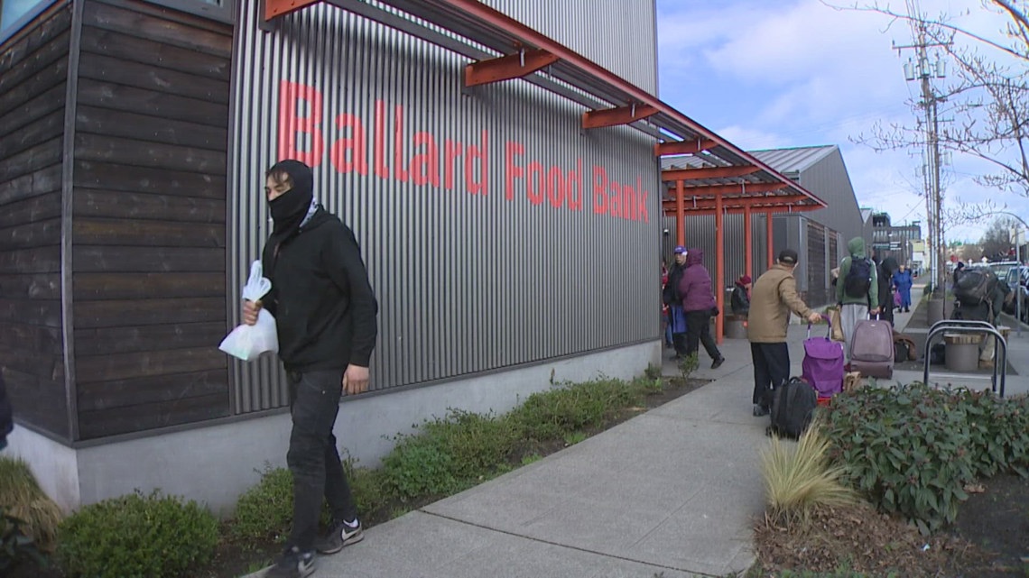 Ballard Food Bank reopens after employee stabbed on the job