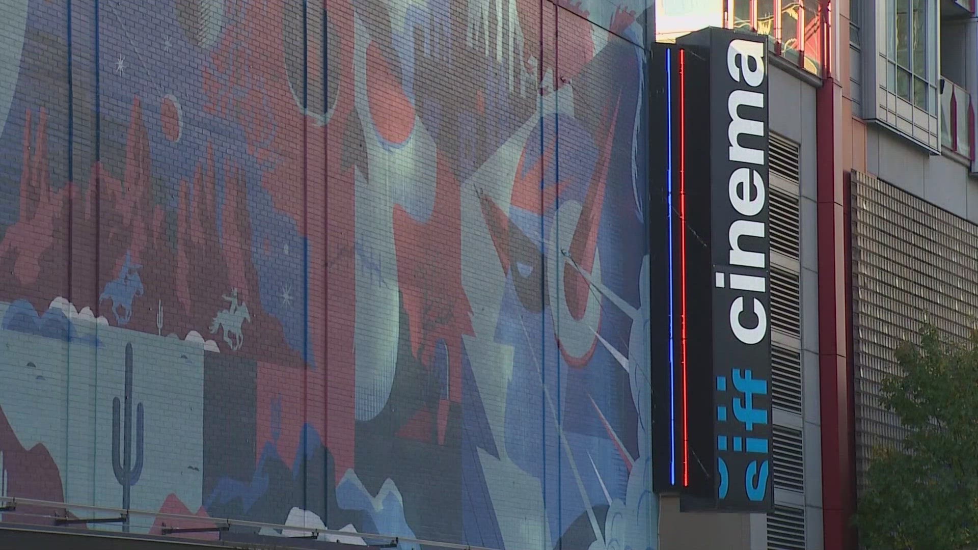 The sale of the building required the Cinerama signage to be taken down. SIFF says it will reopen later this year.