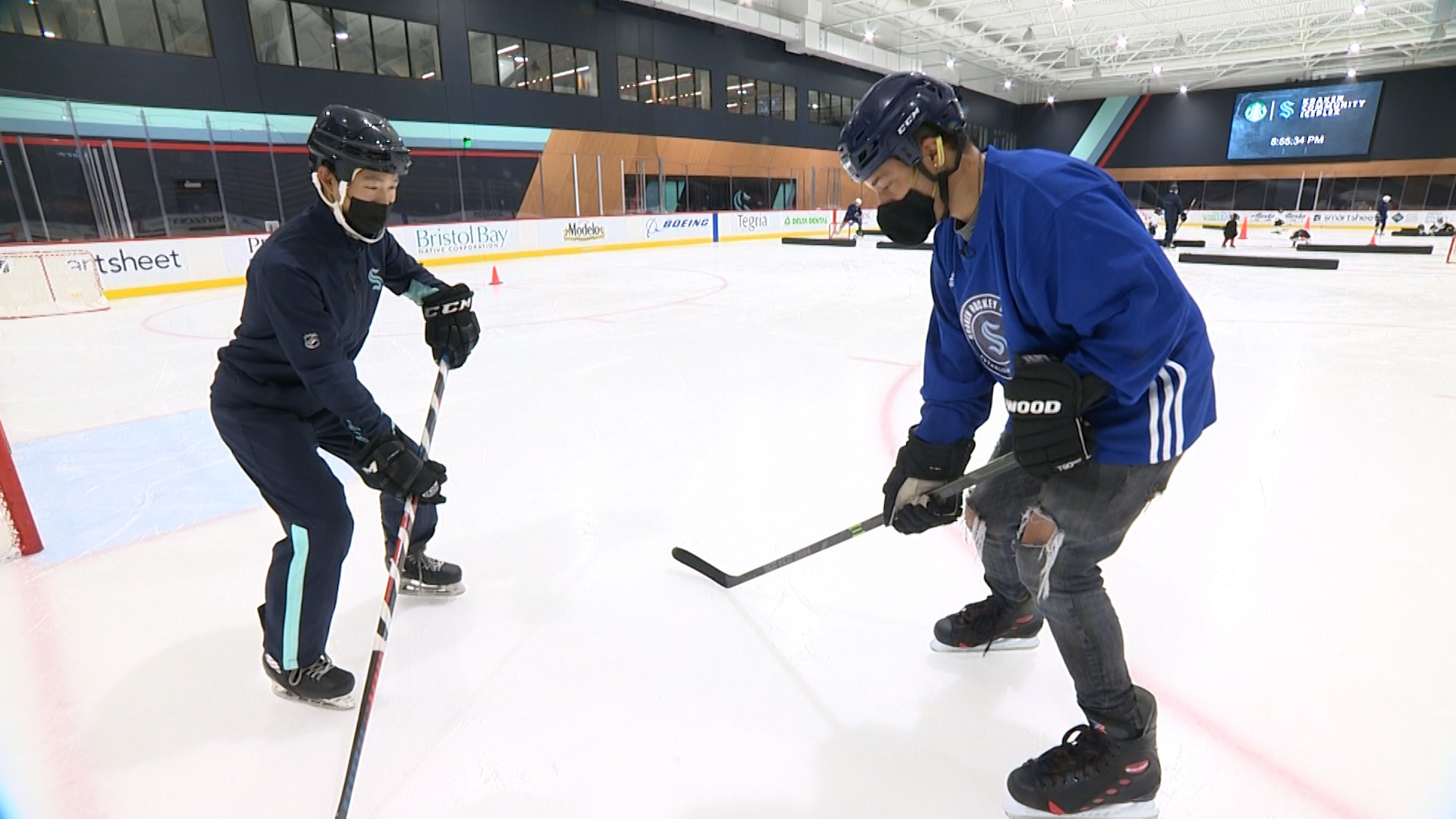 The facility in Seattle's Northgate has skating programs for kids and adults — including curling and broomball!