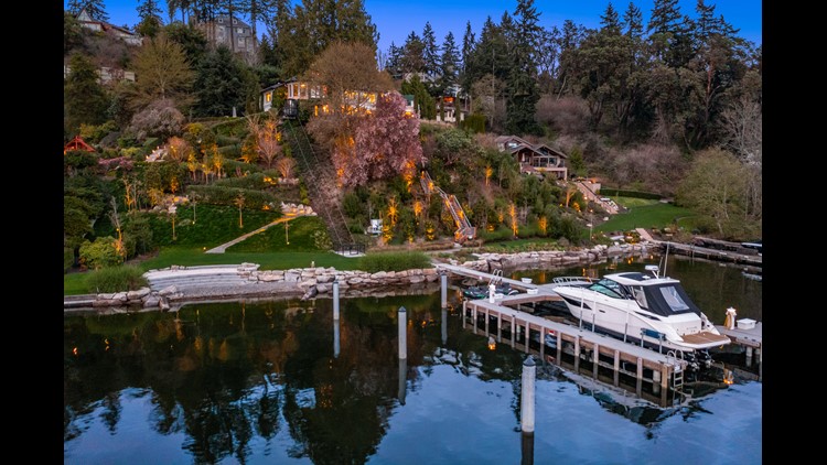 Russell Wilson puts $28 million Bellevue mansion up for sale – KIRO 7 News  Seattle