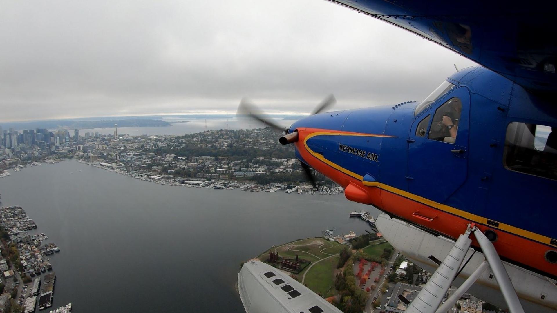 Kenmore Air offers scenic seaplane tours with views you'll never forget #k5evening