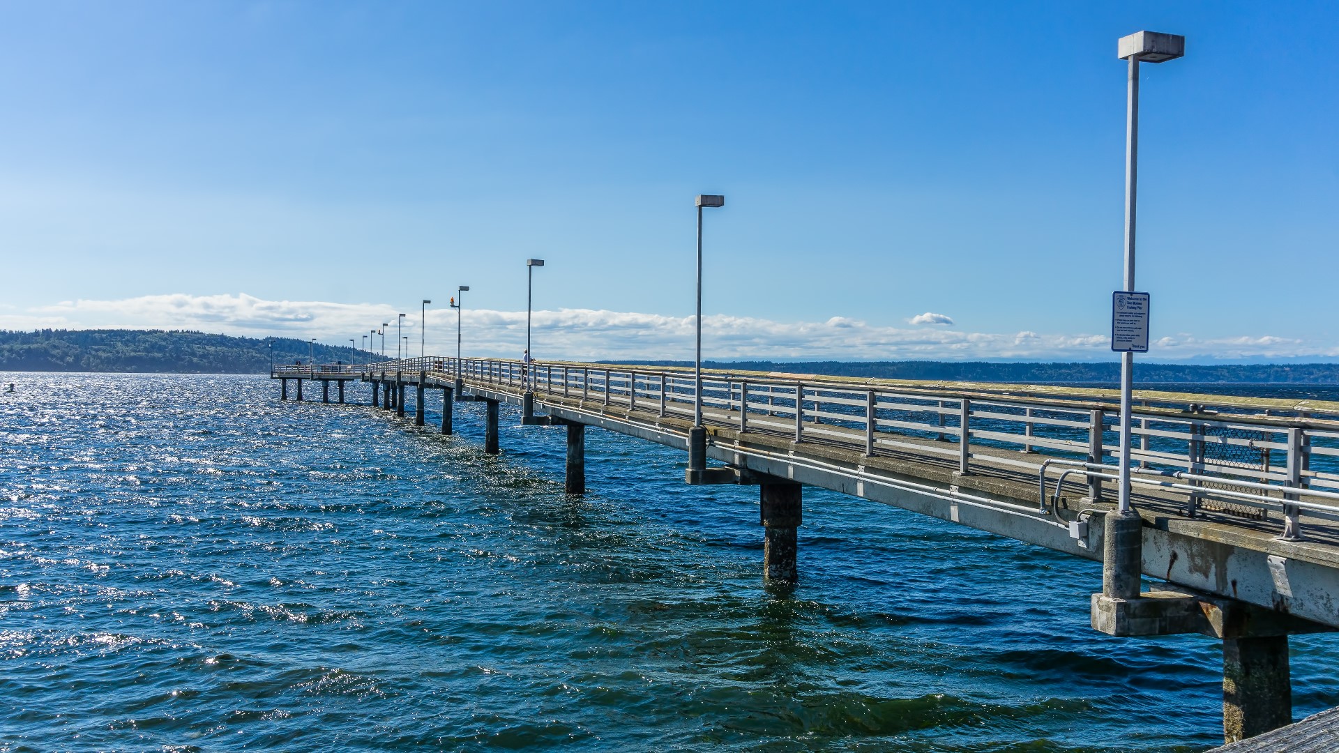 The city of Des Moines announced a two-month pilot project for a passenger-only fast ferry between the Des Moines Marina and Bell Harbor Marina in downtown Seattle.