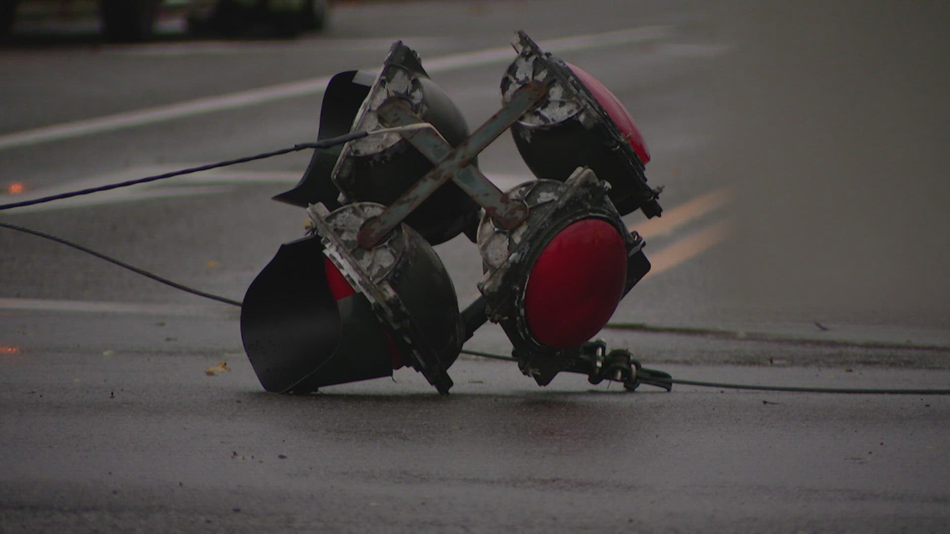 Gusts approached 60 mph in some areas, including Birch Bay.