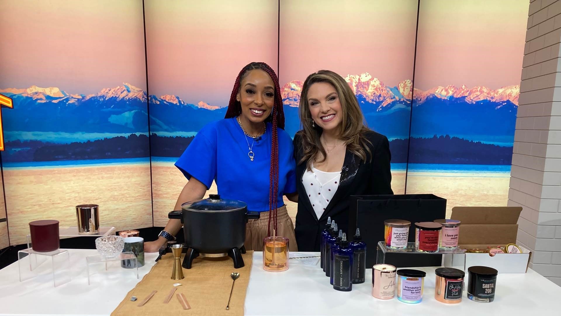Colina Bruce started making candles out of her kitchen as a hobby during the pandemic. Two years later, she has a brick and mortar store in Belltown. #newdaynw