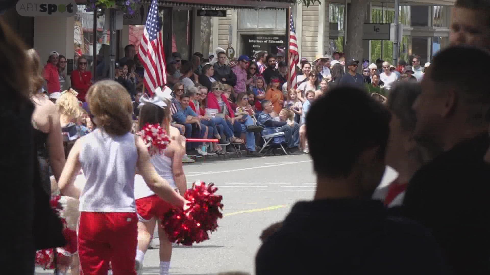 Thousands of community members came together at this year's Fourth of July parade.