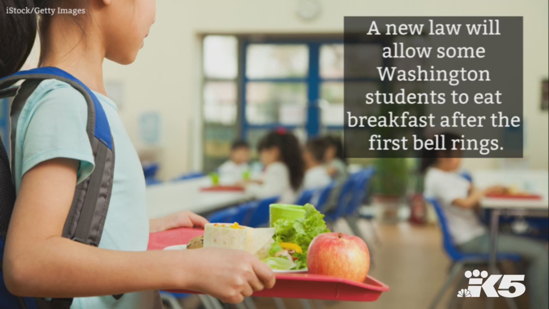 Schools where over 70 percent of students qualify for free or reduced-price lunch will be required to offer some form of the program, such as offering breakfast to students at their desks, providing grab-and-go breakfast carts, or serving breakfast a second time during a passing period or recess later during the day.