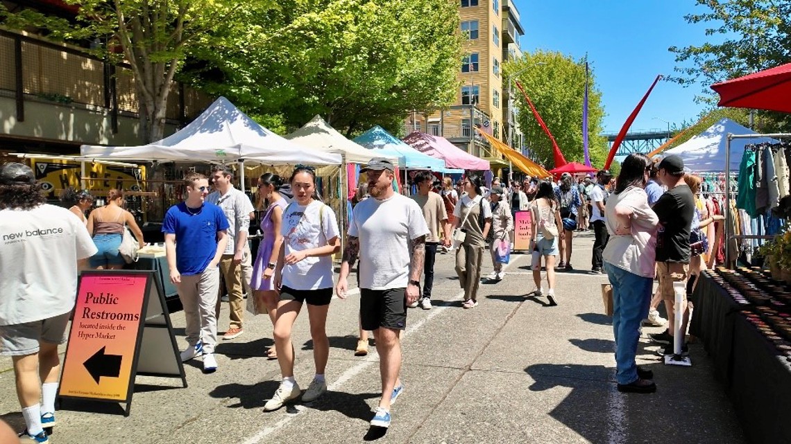 Great finds and fantastic food at Seattle's Fremont Sunday Market