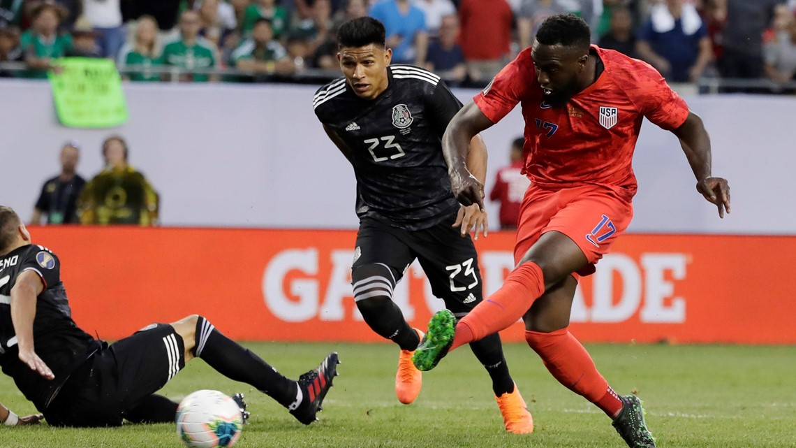 U.S. men's soccer fails to follow women, loses Gold Cup final to Mexico –  The Denver Post