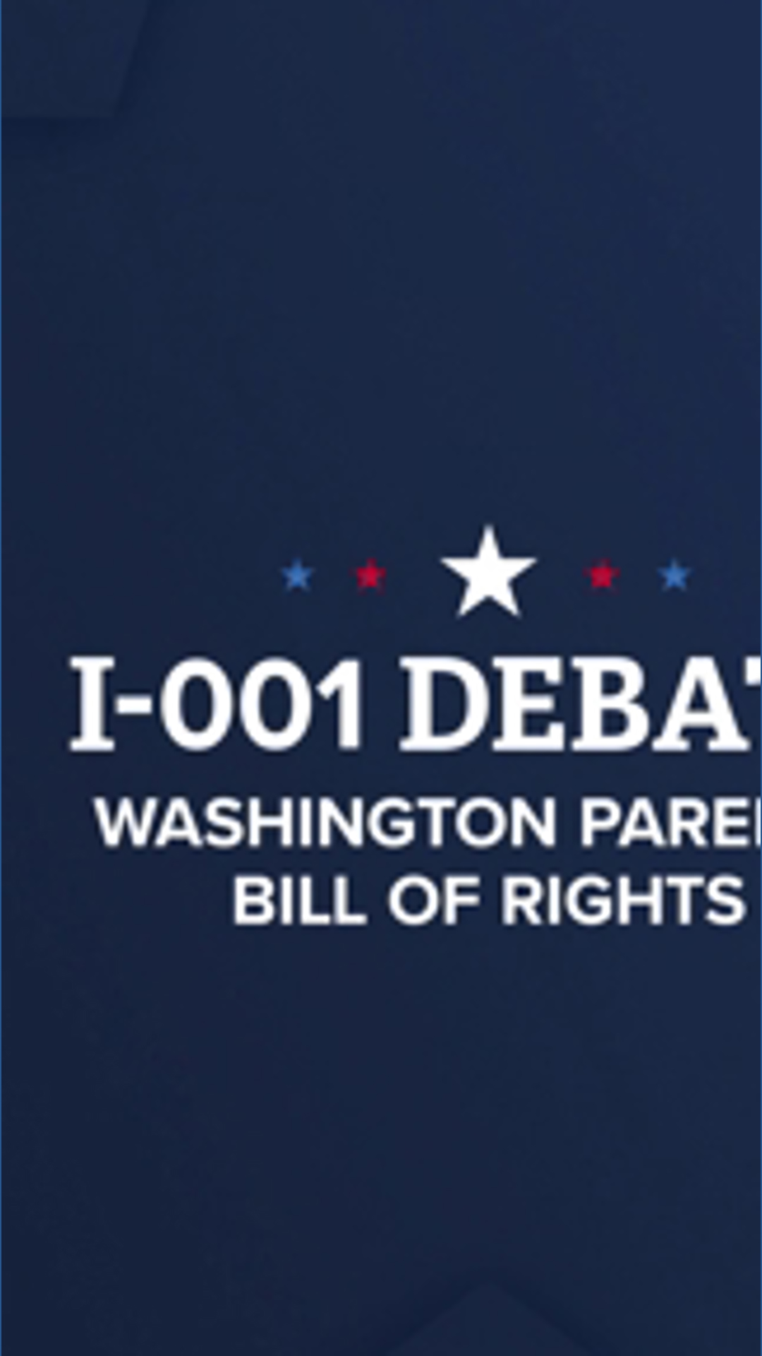 Initiative 001 debate: Parental rights and student privacy | king5.com