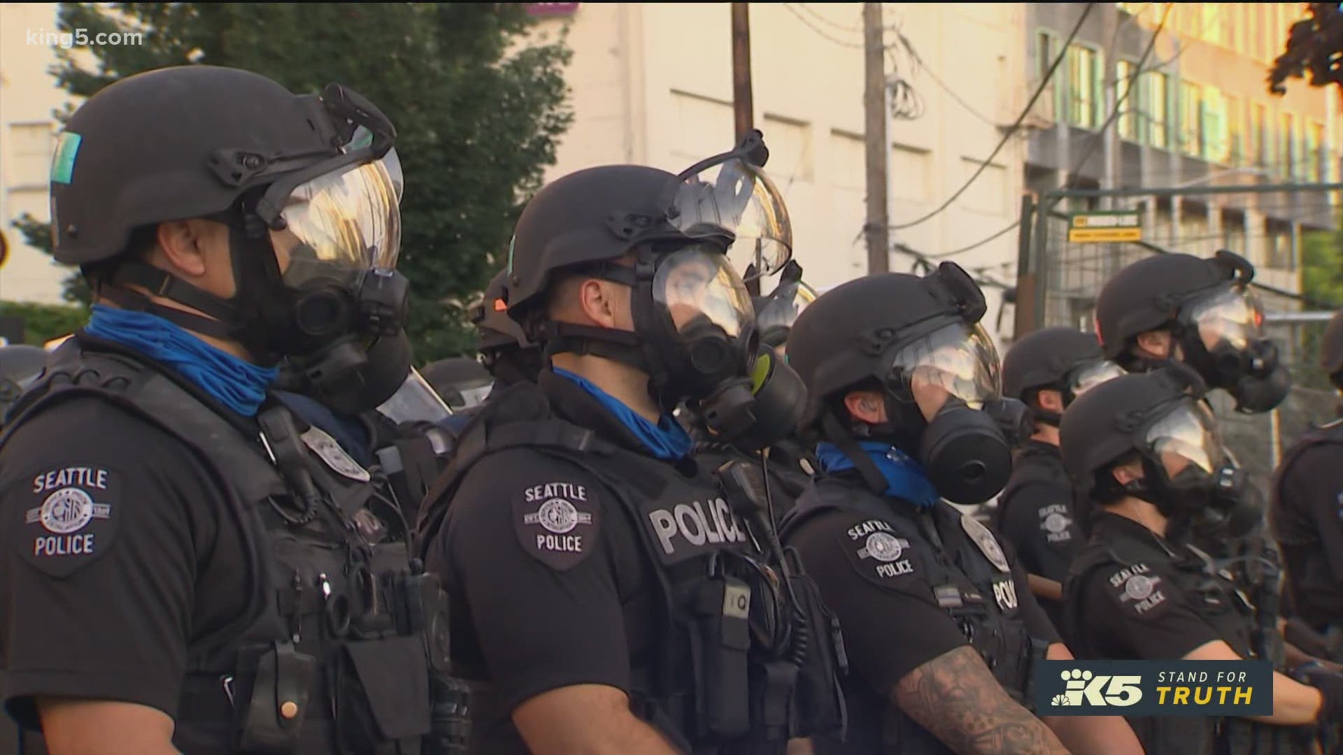 Law Enforcement Share Their Experiences On The Other Side Of The Protest Line King5 Com