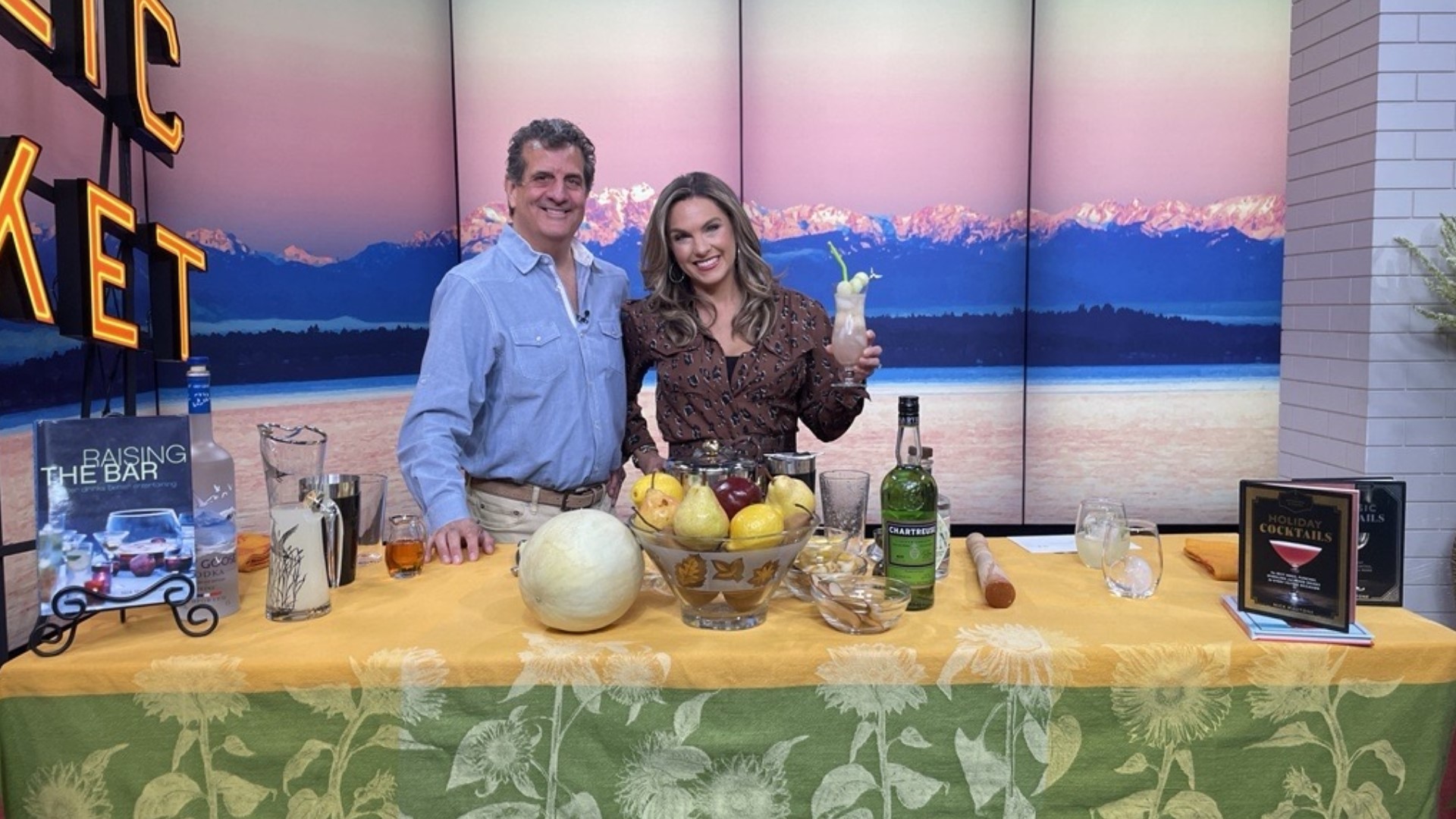 Nick Mautone, creator of the cocktail, lives on Mercer Island, so he joined New Day to show us how to make the Honey Deuce! #newdaynw