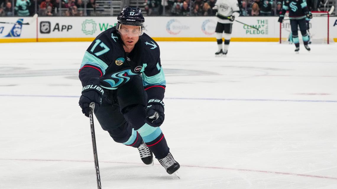 How the NHL's campaign to fight cancer is personal for one Seattle Kraken player