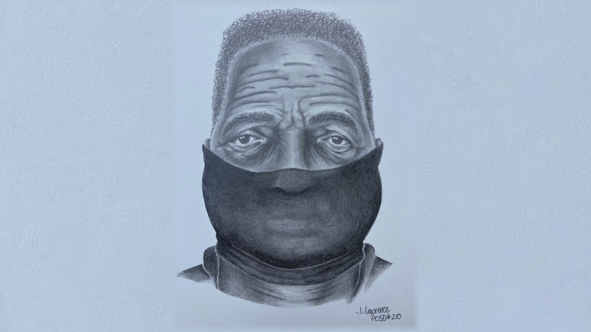 The man is believed to be between 55 and 65 years old. He is accused of luring the victim into the woods near Kings Manor Senior Living Facility on May 17.
