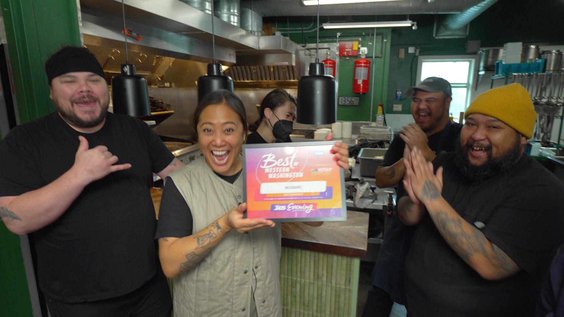 Musang voted Best Filipino Food in 2024's Best of Western Washington viewers poll. #k5evening