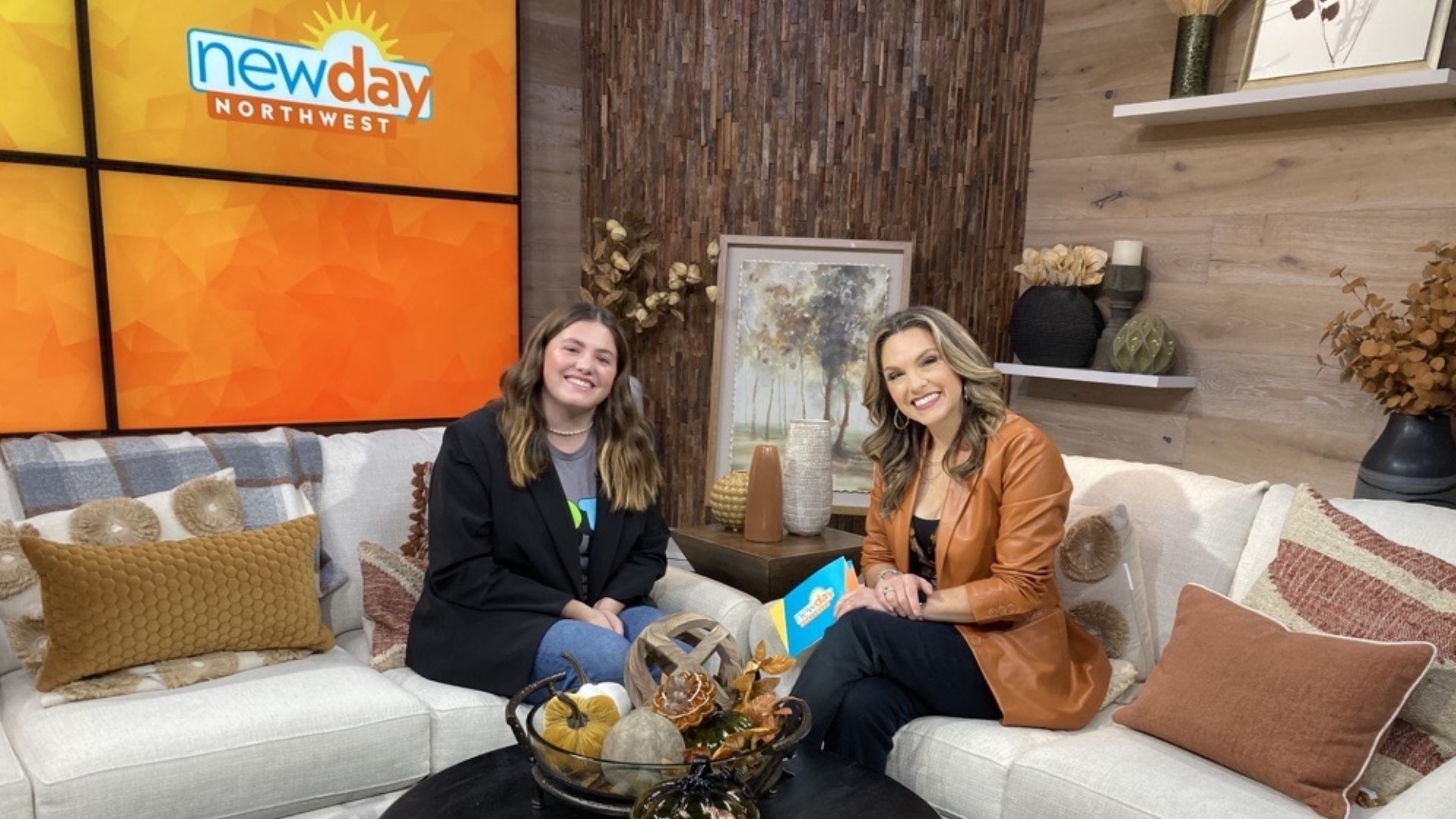 Olivia Vedder, the 18-year-old daughter of Pearl Jam’s Eddie Vedder, promotes voter registration and participation in democracy through the power of music #newdaynw