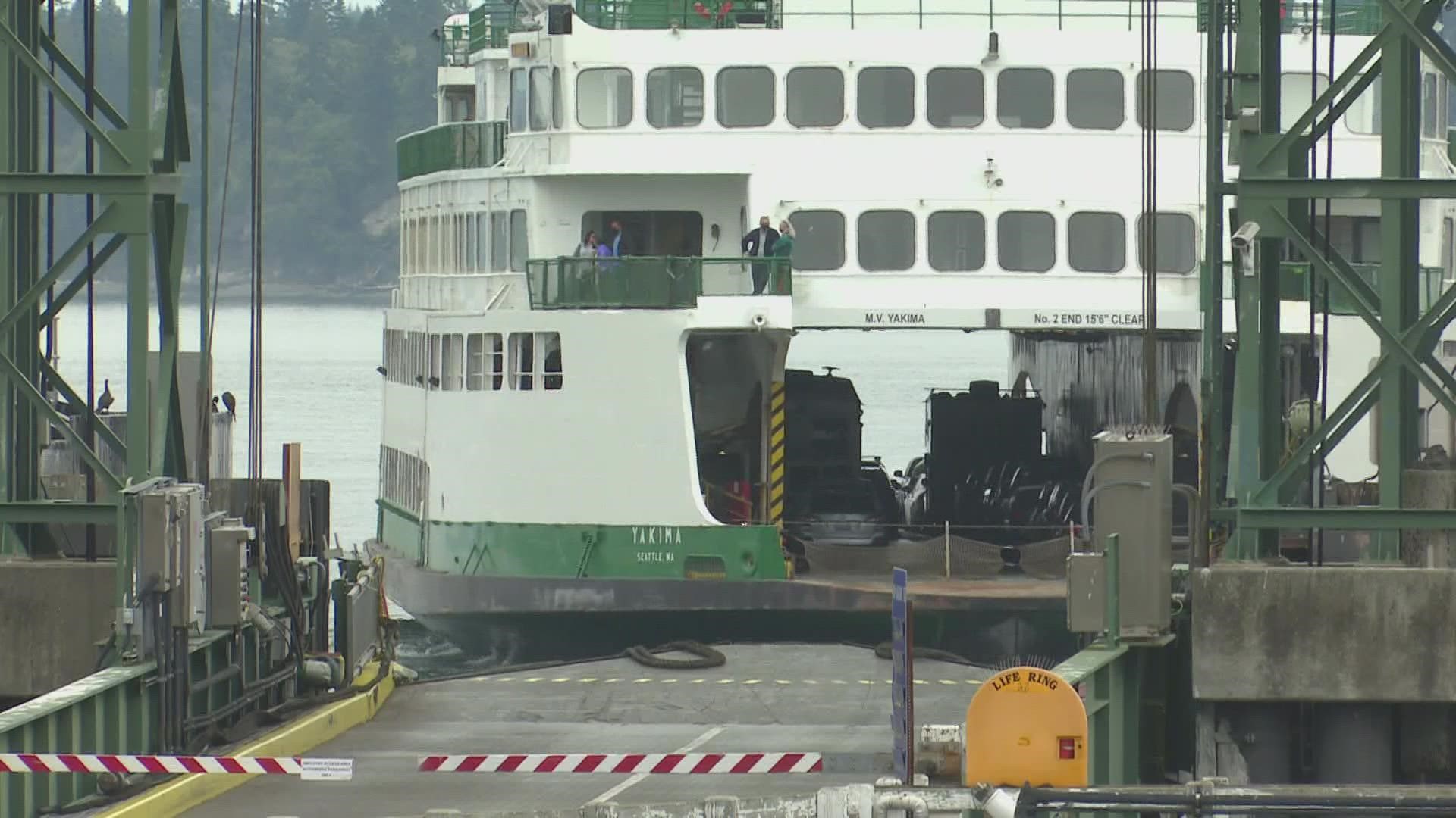 The cancellations come after weeks of rumors of Washington State Ferry employees staging a “sick-out” to protest the governor’s COVID-19 vaccine mandate.