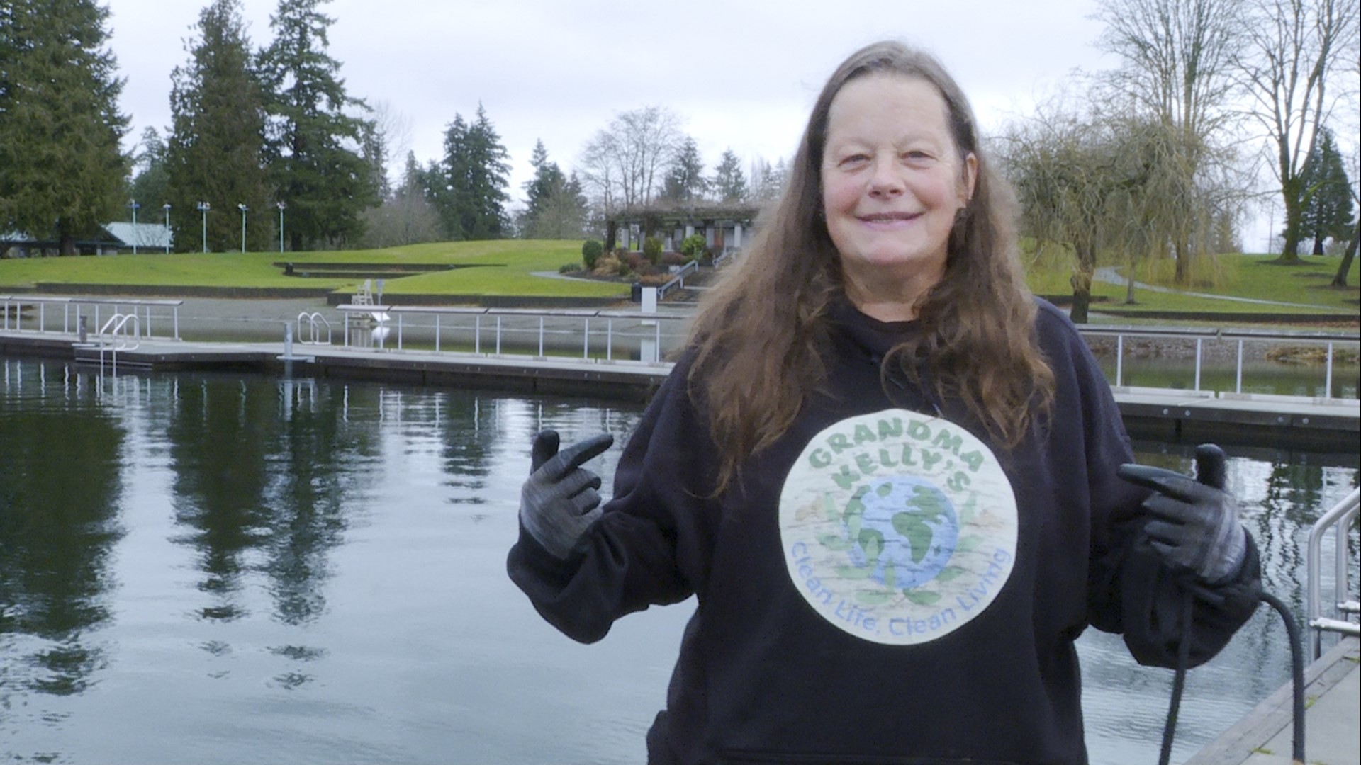 Grandma Kelly has magnet fished wheelchairs, electric scooters, and many other items that don't belong in the water 🤯. #k5evening