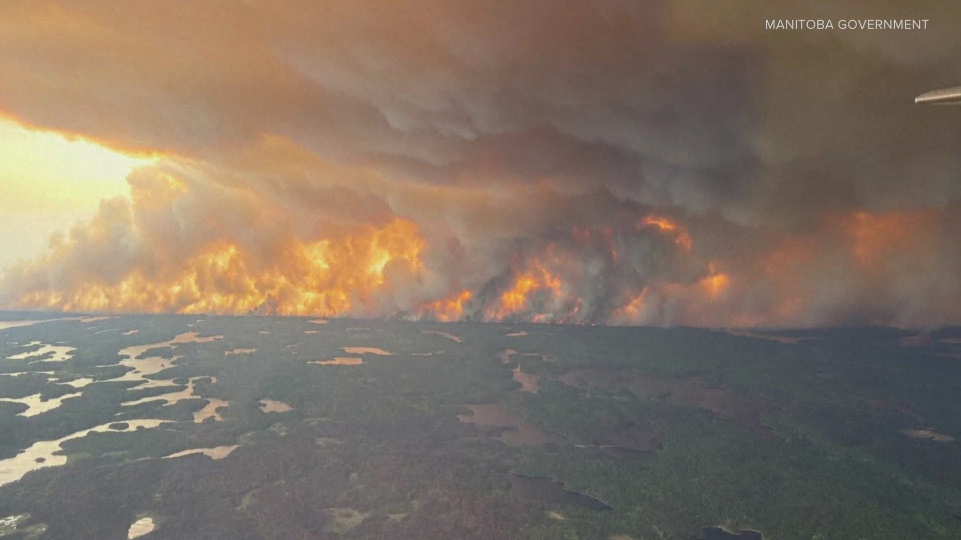 More than 20,000 people have been evacuated.