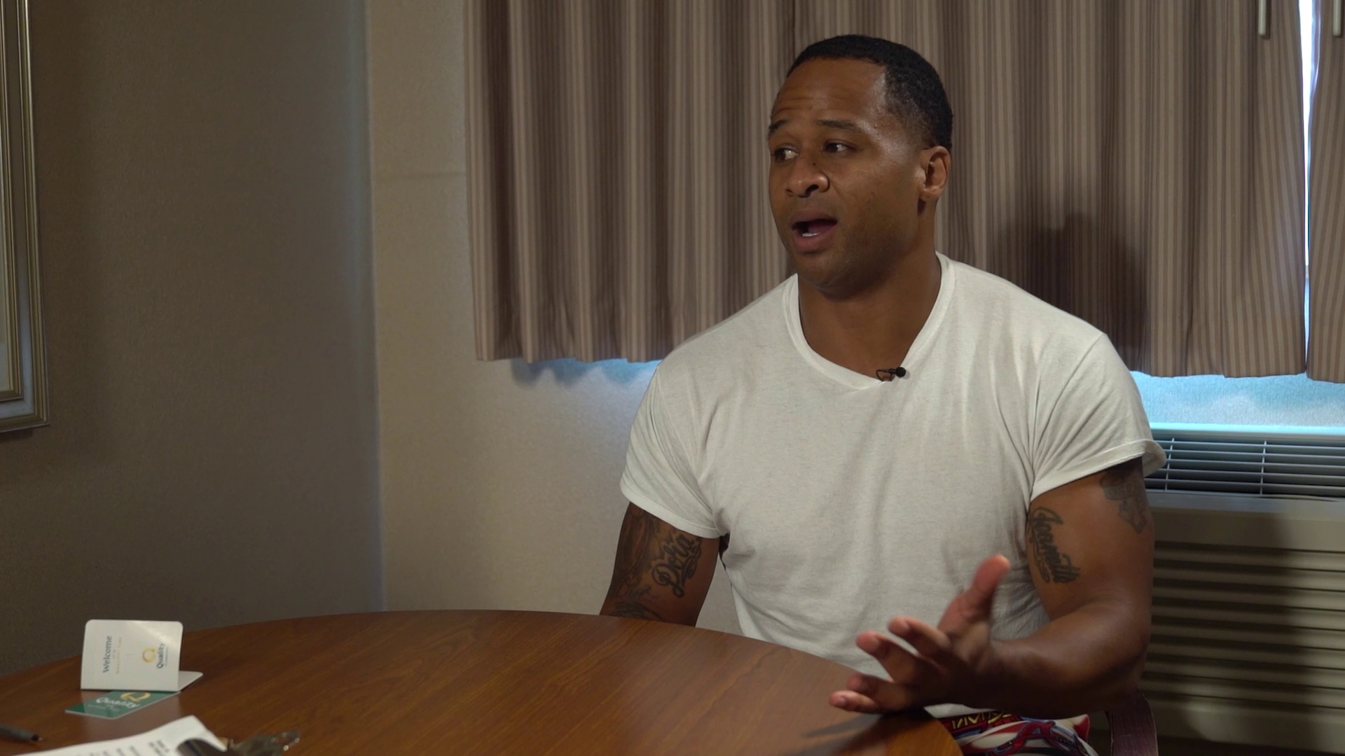 Earl Thomas was back in Seattle for the first time since his final Seahawks game.