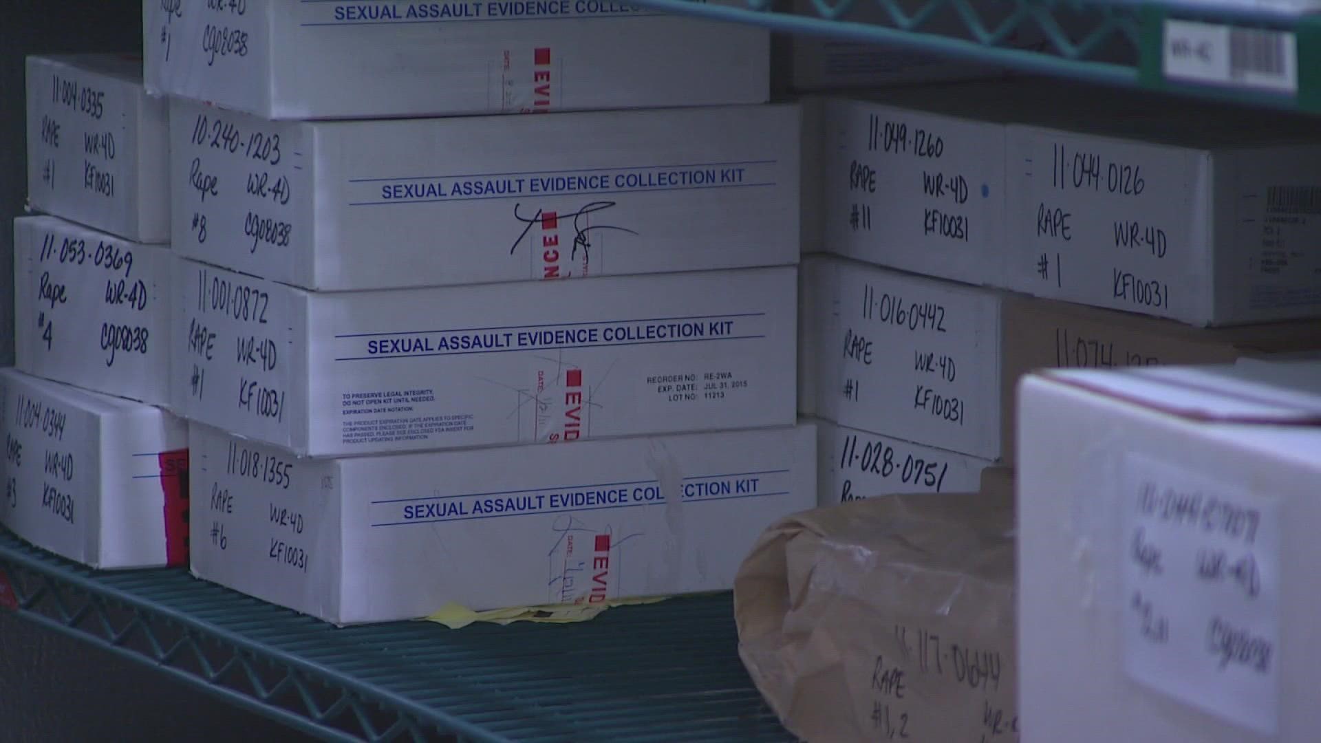 The Washington State Auditor released a new report that showed the number of sexual assault kits sitting on shelves untested has been cut in half since 2019.